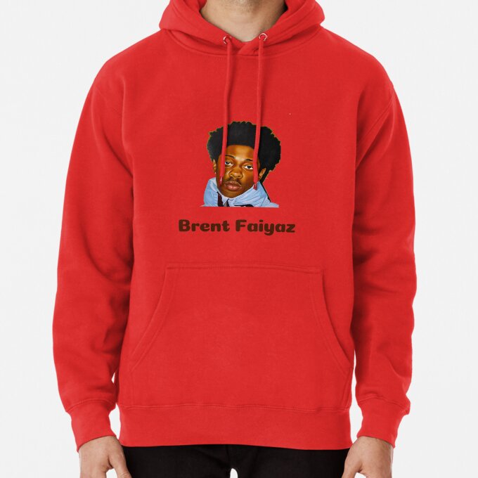 Brent Faiyaz Aesthetic Sticker Rap Music Stars Hoodie | Brent Faiyaz Shop